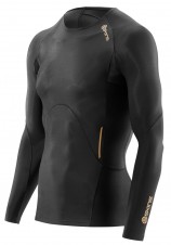 Pánske kompresné trička | Total-sport.sk – Skins A400 Mens Black Top Long Sleeve Pánske kompresné trička | Total-sport.sk – Skins A400 Mens Black Top Long Sleeve