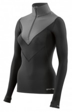 Dámská kompresní trička – Skins DNAmic Thermal Women's Compression Black/Charcoal