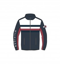 Pánske bundy – Tommy Hilfiger Softshell Global Stripe Jkt